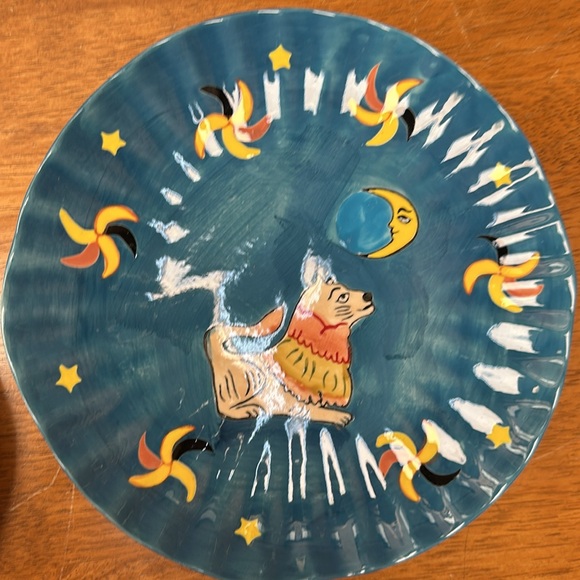 Anthropologie Claudia Rankin Celestial dessert/ salad plate - Picture 2 of 4